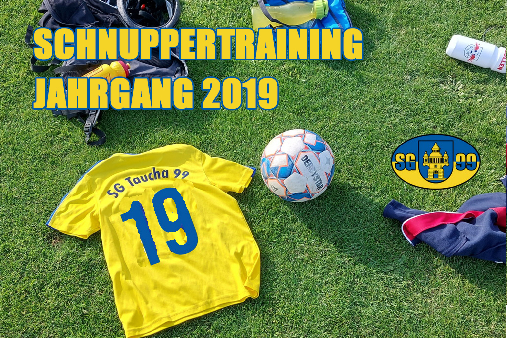 Schnuppertraining Bambini Jahrgang 2019 1 Schnuppertraining Bambini